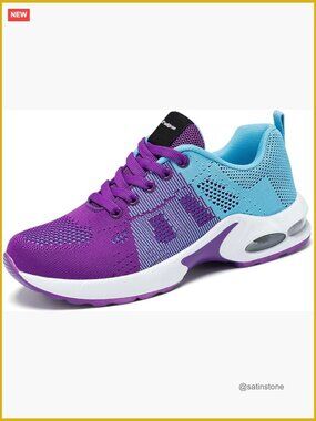 Lightweight Mesh Air Cushion Running Shoes for Walking